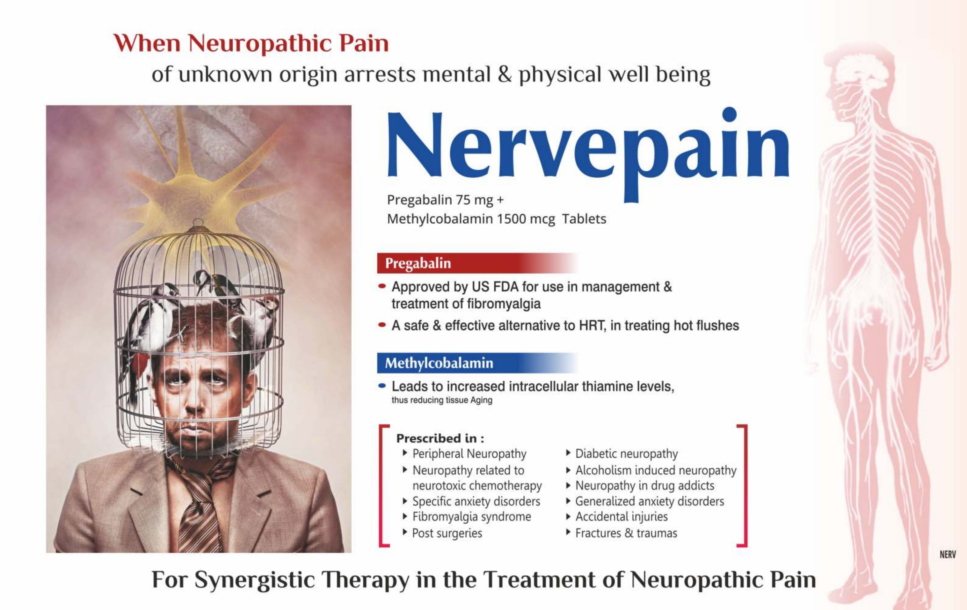 Nervepain 3D pack visual