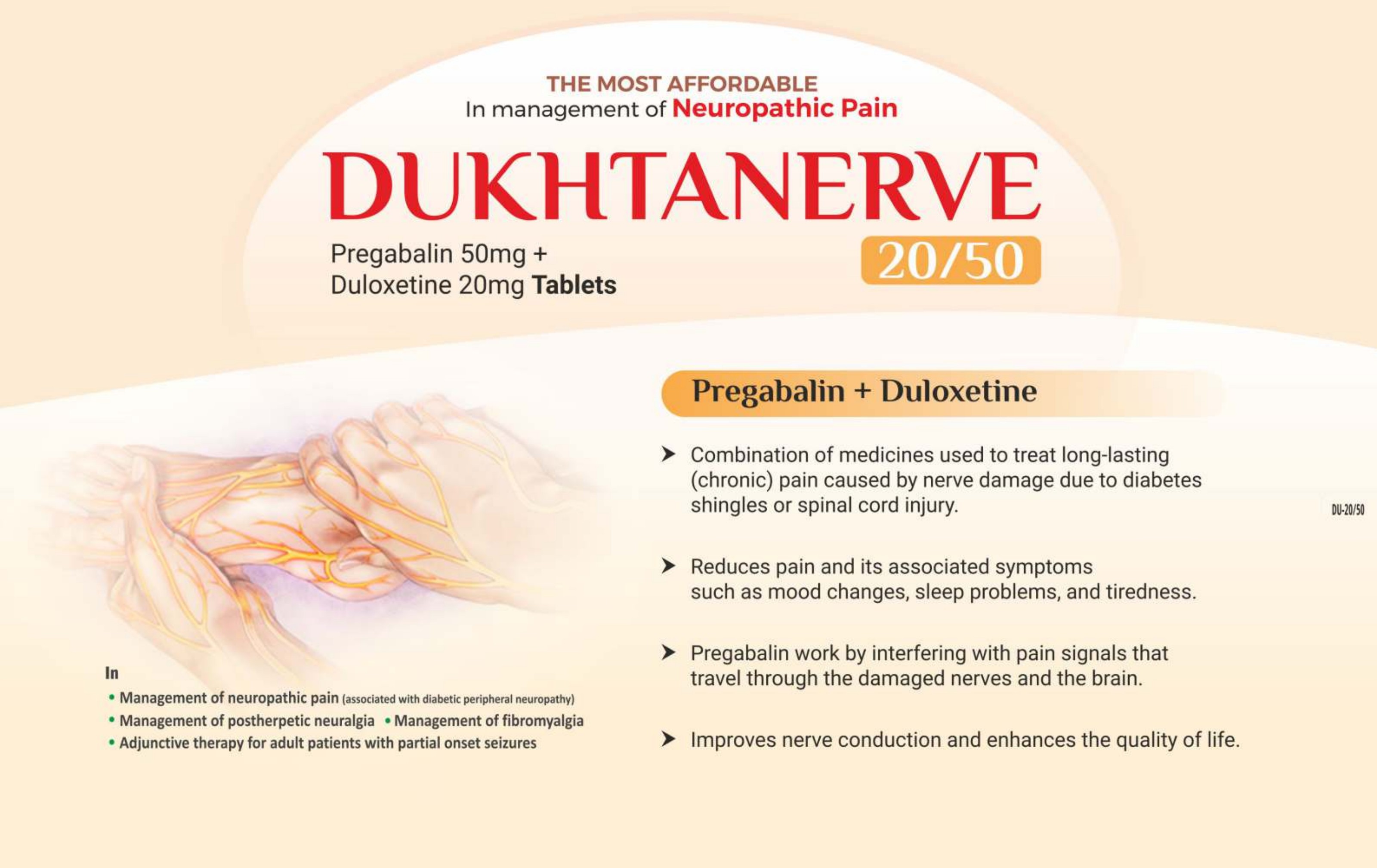 Dukhtanerve 20/50 3D pack visual