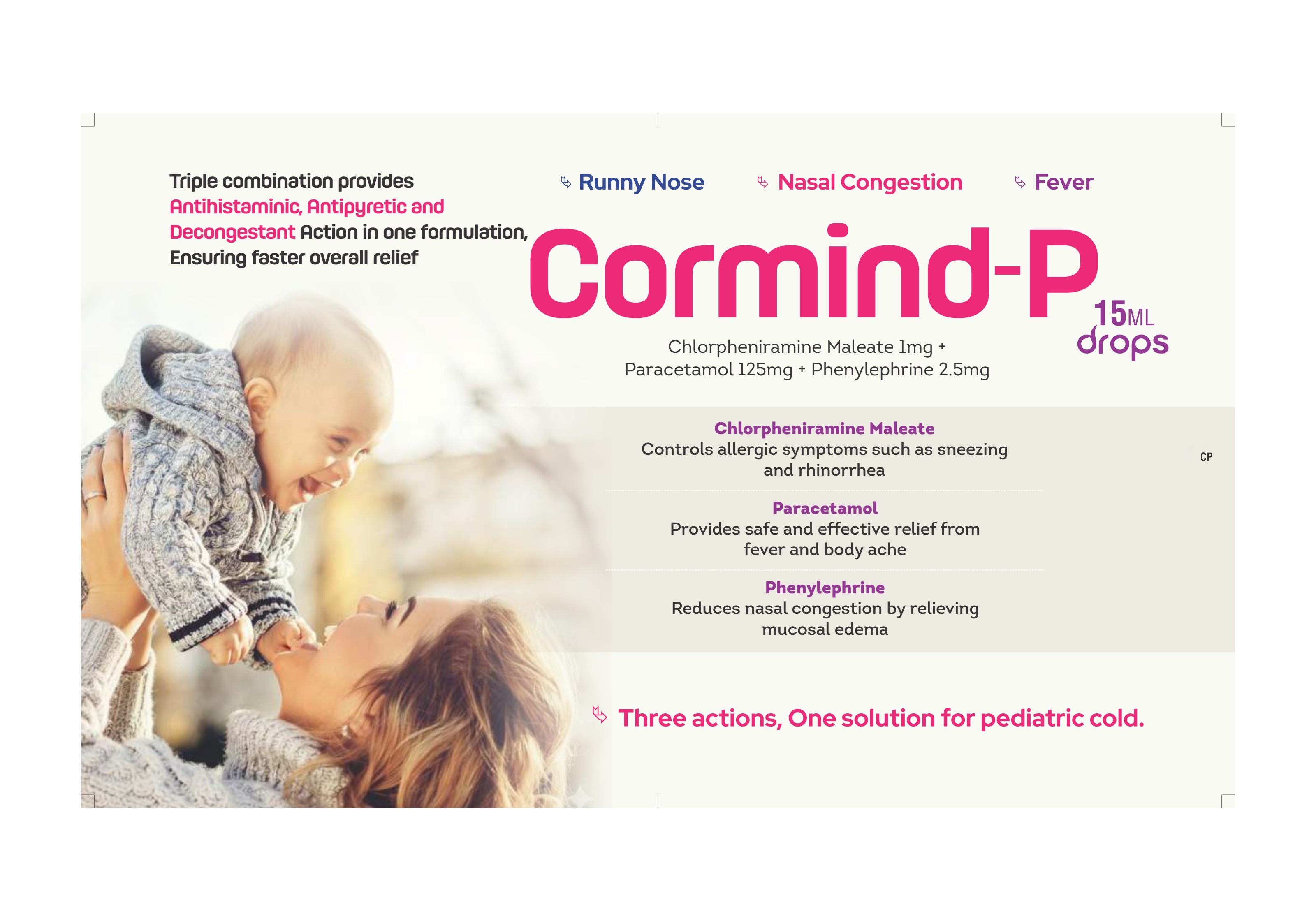 Cormind-P Drops 3D pack visual